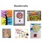 About 400 Pieces Wood Coconut Shell Button Resin Buttons, Sewing DIY Craft Buttons, Hand-Painted Decorative Buttons